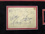 The Rolling Stones music authentic signed signature autograph display. COA UACC The Rolling Stones music authentic signed signature autograph display. COA UACC