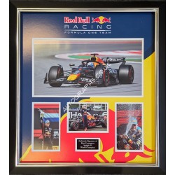 Max Verstappen Red Bull F1 authentic signed signature autograph display COA UACC