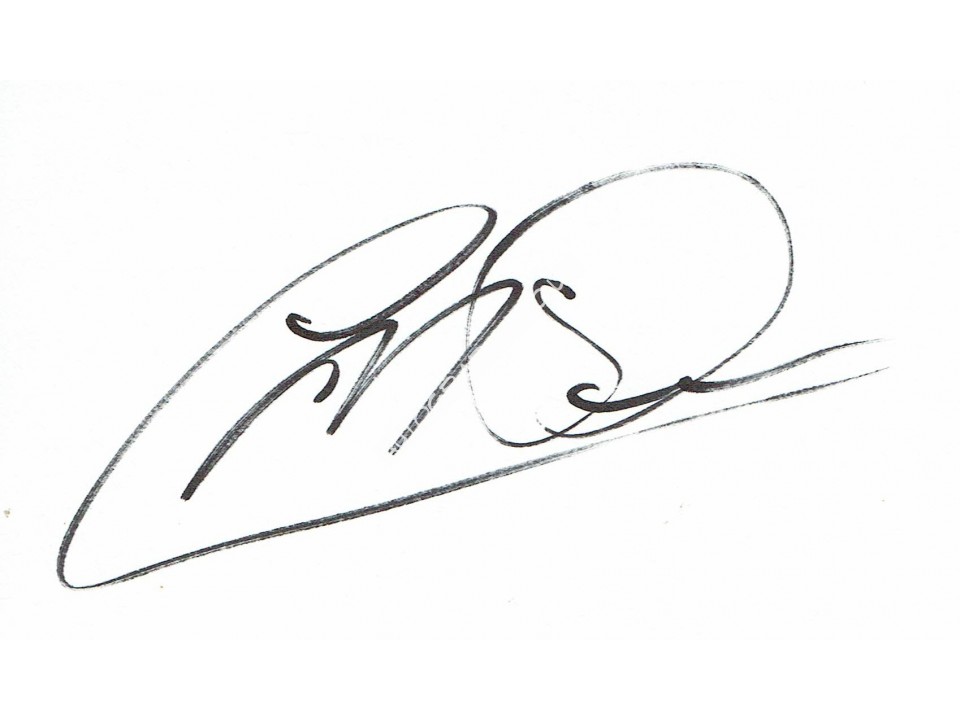 Colin McRae Signature