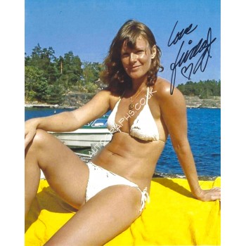 Frida ABBA Signed 10x8 Photograph Anni-Frid Lyngstad