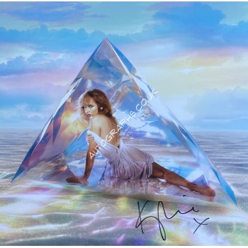 Kylie Minogue Signed 12x12 Tension II Art Card With CD