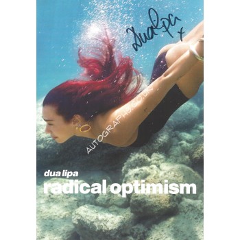 Dua Lipa Signed Radical Optimism CD Photograph