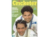 Sachin Tendulkar Signed Magazine Cover Sachin Tendulkar Signed Magazine Cover