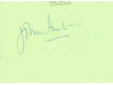 Julie Andrews Signed Album Page Julie Andrews Signed Album Page