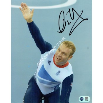 Chris Hoy Signed Photograph