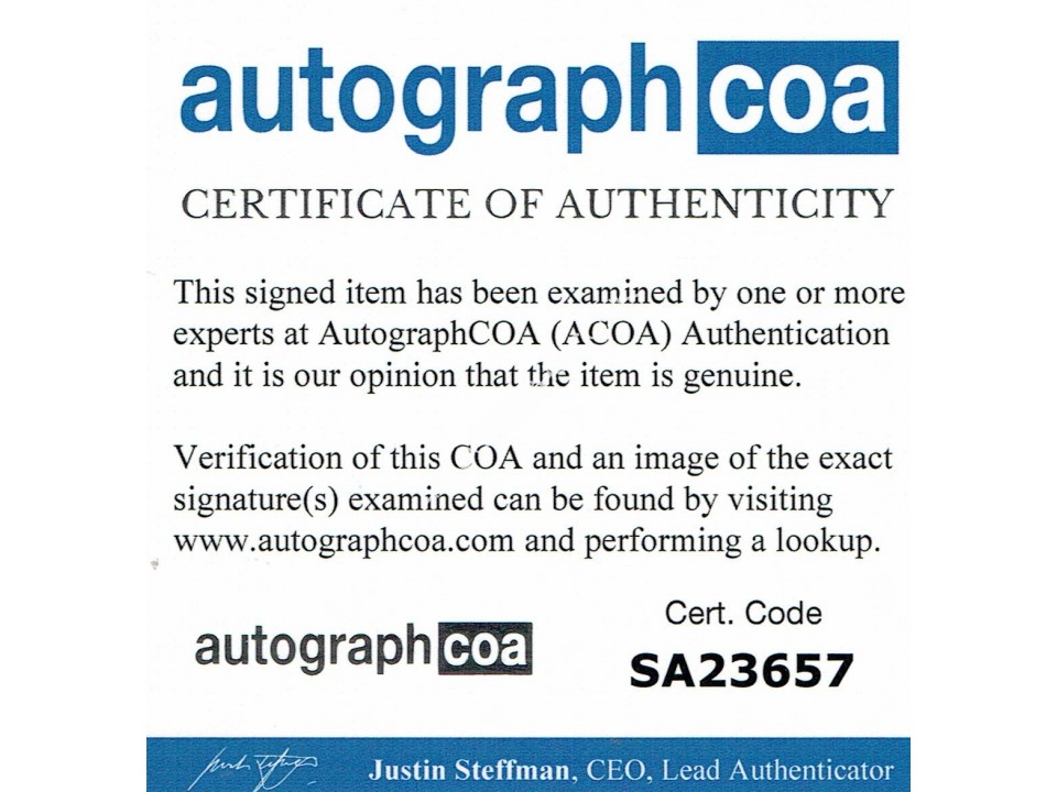 Celine Dion Signed Index Card Celine Dion Signed Index Card