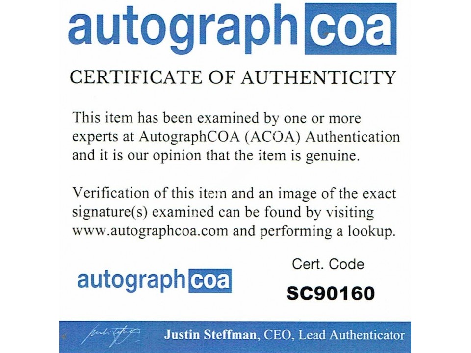 Bruce Springsteen Signed Postcard Bruce Springsteen Signed Postcard