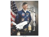 John Young Apollo 16 Signed 8x10 NASA Lithograph