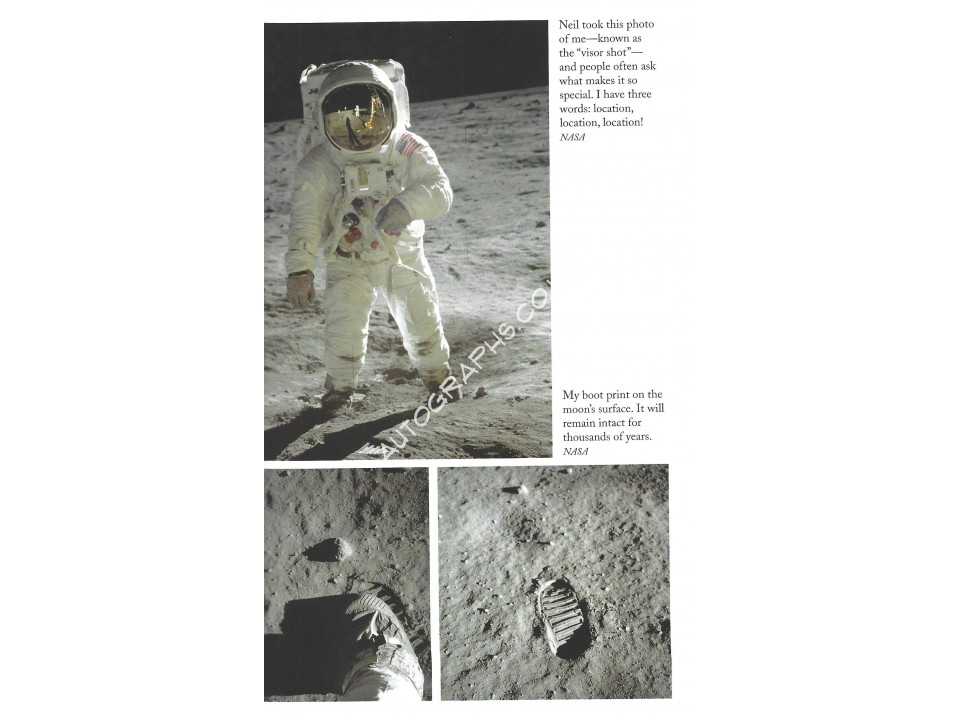 Buzz Aldrin Signed Book - Magnificent Desolation Buzz Aldrin Signed Book - Magnificent Desolation