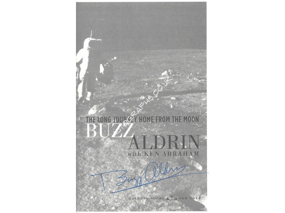 Buzz Aldrin Signed Book - Magnificent Desolation Buzz Aldrin Signed Book - Magnificent Desolation