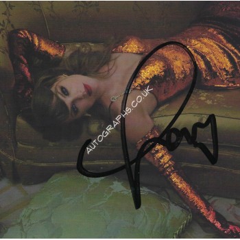 Taylor Swift Signed The Life Of A Showgirl CD 4