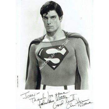 Christopher Reeve Signed Photograph