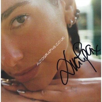 Dua Lipa Signed Radical Optimism CD Art Card