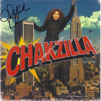 Chaka Khan Signed Chakzilla CD Art Card