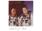Charles Pete Conrad and Gordon Cooper Gemini 5 Signed 8x10 Photograph Charles Pete Conrad and Gordon Cooper Gemini 5 Signed 8x10 Photograph