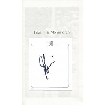 Shania Twain Signed Book - From This Moment On Shania Twain Signed Book - From This Moment On