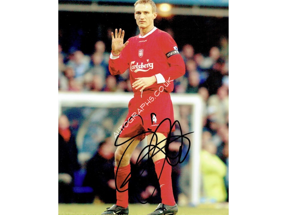 Sami Hyypia Signed Photograph Sami Hyypia Signed Photograph