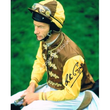 Lester Piggott Signed Photograph