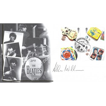Allan Williams The Beatles First Manager Signed Postal Cover