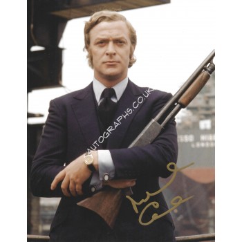 Michael Caine Signed 8x10 Get Carter Photograph
