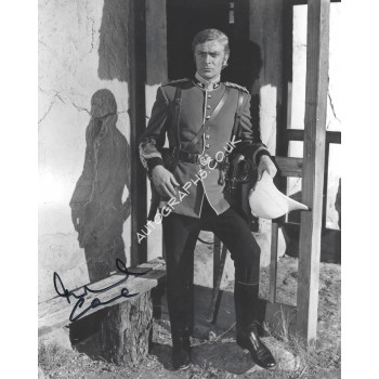 Michael Caine Signed 8x10 Zulu Photograph