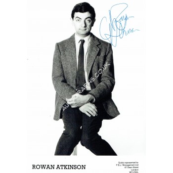 Rowan Atkinson Signed Photograph