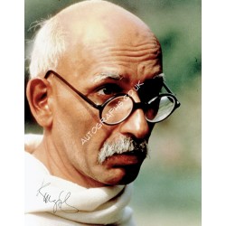 Ben  Kingsley  original authentic genuine autograph signed photo. COA UACC