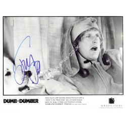 Jeff Daniels original authentic genuine signed photo. COA UACC