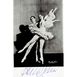 Anton Dolin / Alicia Markova genuine authentic signed autographs. COA UACC