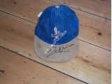 Jacques Villeneuve  original authentic genuine autograph signed cap. COA UACC