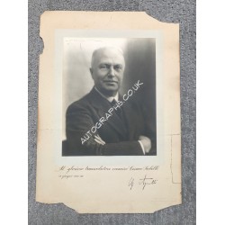 Giovanni Agnelli genuine authentic signed autograph signatures. COA UACC
