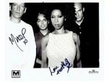 M People  original authentic genuine autograph signed photo. COA UACC