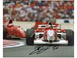 Mark Blundell McLaren F1 authentic signed autograph photo. COA UACC
