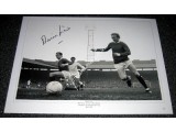 Manchester United Denis Law original genuine authentic photo. COA UACC