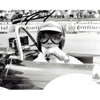Dan Gurney genuine original authentic signed autograph photo. COA UACC