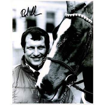 Bob Champion Aldaniti original genuine autograph authentic photo. COA UACC