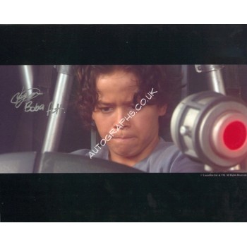 Star Wars Daniel Logan Boba Fett signed original genuine autograph authentic photo. COA UACC