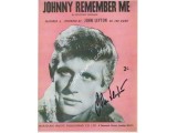 John Leyton signed original genuine autograph authentic photo. COA UACC