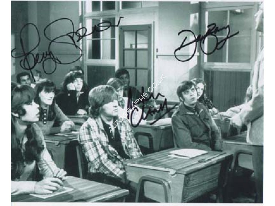 Please Sir David Barry Peter Cleal genuine signed autograph photo. COA UACC Please Sir David Barry Peter Cleal genuine signed autograph photo. COA UACC