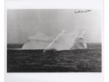 RMS Titanic signed autograph iceberg photo by Survivor Millvina. COA UACC