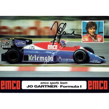 Jo Gartner  original authentic genuine autograph signed photo. COA UACC