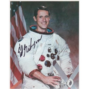 Skylab Ed Gibson signed original genuine autograph authentic photo. COA UACC