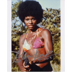 James Bond Gloria Hendry signed original genuine autograph authentic photo. COA UACC