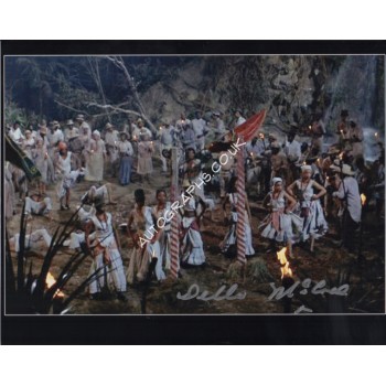 James Bond Della McRae genuine signed authentic autograph colour photo. COA UACC