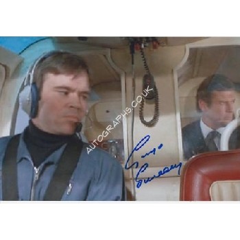 James Bond George Sweeney signed original genuine autograph authentic photo. COA UACC