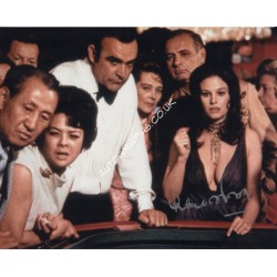 James Bond Lana Wood signed original genuine autograph authentic photo. COA UACC