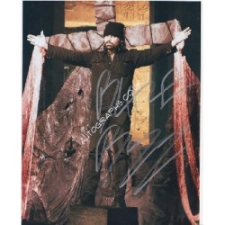 Blaze Bayley Iron Maiden authentic signed autograph colour photo 2. COA UACC