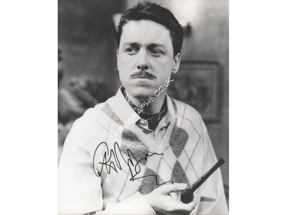 Comedy Grif Rhys Jones signed autograph colour photo.. COA UACC