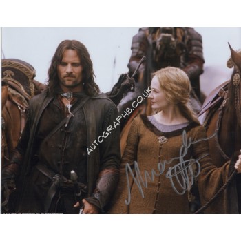 Miranda Otto LOTR Lord Rings authentic genuine signed autograph photo. COA UACC