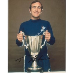 Chelsea, Ron 'Chopper' Harris signed colour photo 2. COA UACC